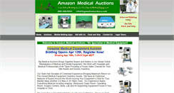 Desktop Screenshot of bigmedicalauctions.com